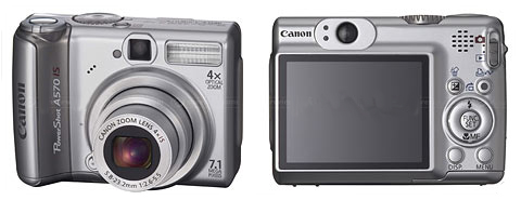 Canon PowerShot A570IS 