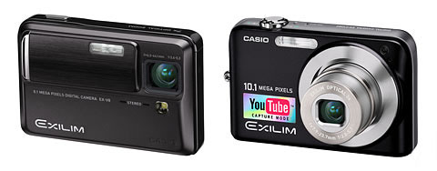 Casio EXILIM EX-V8 и EX-Z1080