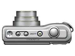 Nikon Coolpix L12 - вид сверху