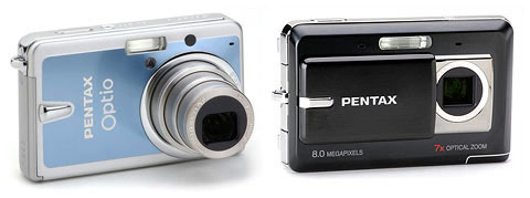 Pentax Optio Z10 и S10