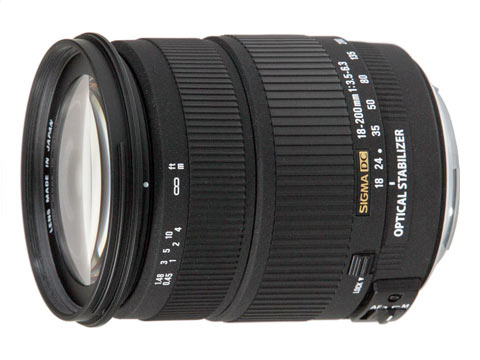 Sigma 18-200 mm F3.5-6.3 DC OS