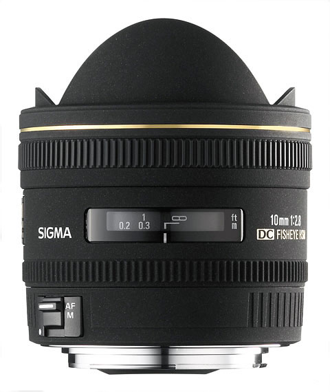 10mm F2.8 EX DC Fisheye HSM