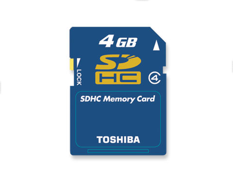 Toshiba 4 GB SDHC 